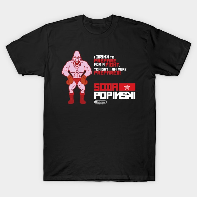 Soda Popinski Quote T-Shirt by neudesigns